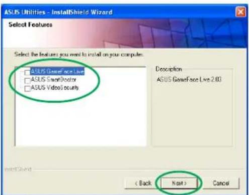 ASUS A9800XT/TVD/256M - Installation des utilitairesInstallation des utilitaires - 8