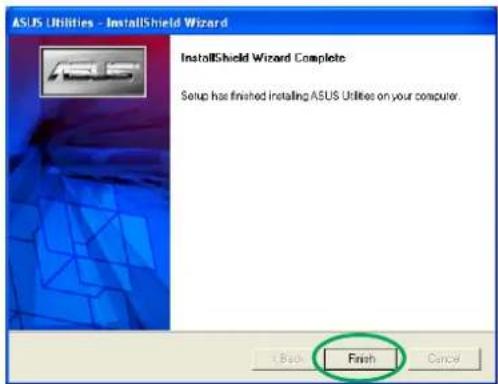 ASUS A9600XT/TVD/128M - Installation des utilitairesInstallation des utilitaires - 4