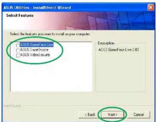 ASUS A7000-X/T/32M - Installation des utilaitairesInstallation des utilaitaires - 11