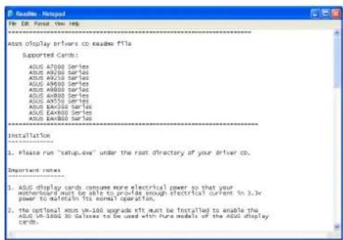 ASUS A7000-X/T/32M - Voir le fichier readmeVoir le fichier readme - 2