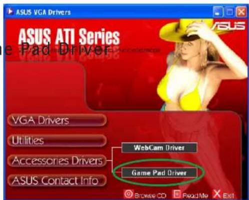 ASUS A7000-X/T/32M - Installer un driver de GamepadInstaller un driver de Game - 2