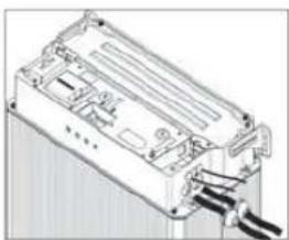LG RESU12 - Connexion des câbles de chargement - 1