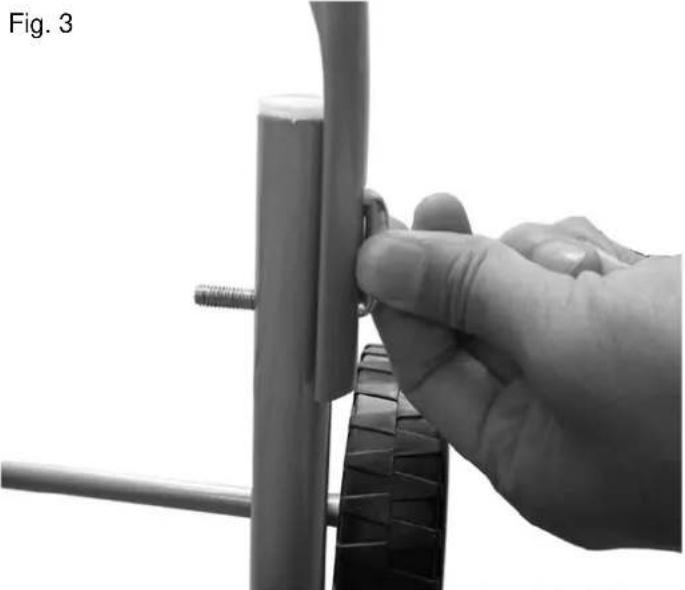 Earthwise SN75022 - INSTALLING CENTER HANDLE - 3