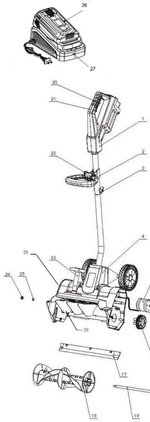 Earthwise SN74016 - DÉBALLAGE - 7
