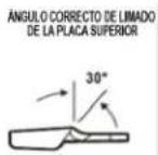 Earthwise CS33014 - ÁNGULO DE LIMADO DE LA PLACA SUPERIOR - 1