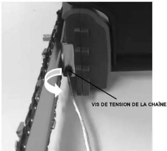 Earthwise CS33014 - INSTALLATION/ REMPLACEMENT DU GUIDE-CHAÎNE ET DE LA CHAÎNE - 3
