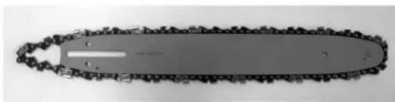 Earthwise CS33014 - INSTALLING/ REPLACING THE GUIDE BAR AND CHAIN - 2
