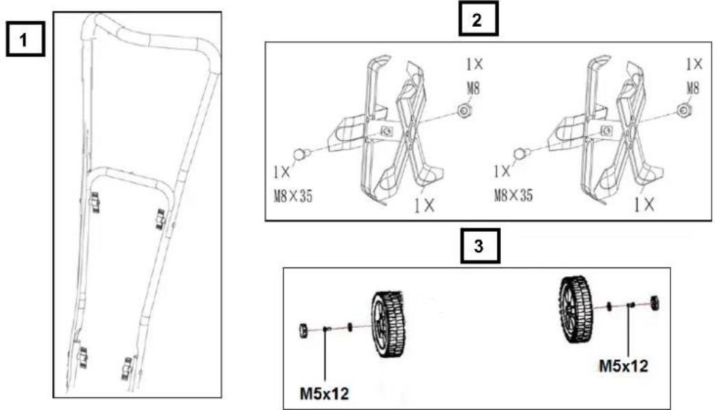 Earthwise TC70090EW - REPAIR PARTS (KITS/ ITEMS) - 1