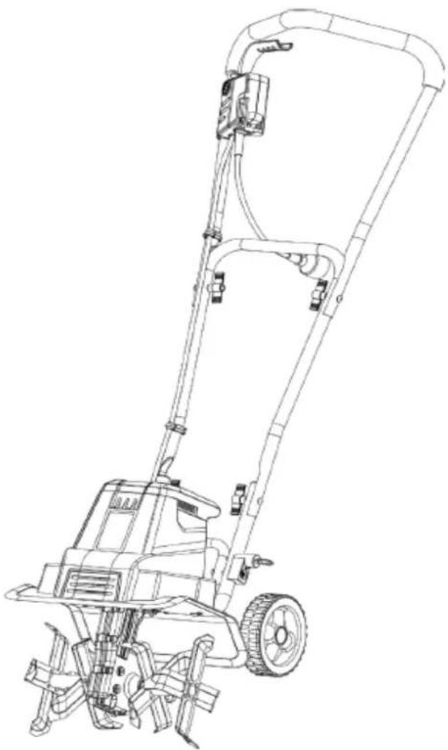 Earthwise TC70090EW - OWNER'S MANUAL Tiller/Cultivator, 9 Amp - 1