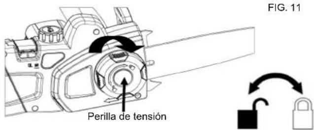 Earthwise CVPS43010 - INSTALACIÓN / REEMPLAZO DE LA BARRA GUÍA Y LA CADENA - 5