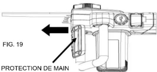 Earthwise CVPS43010 - UTILISATION DU FREIN DE CHAÎNE - 1