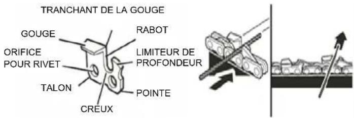 Earthwise CVPS43010 - AFFÛTAGE DES DENTS - 1