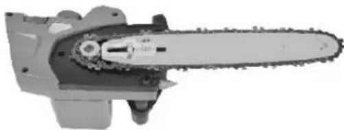Earthwise CVPS43010 - INSTALLING/REPLACING THE GUIDE BAR AND CHAIN - 4
