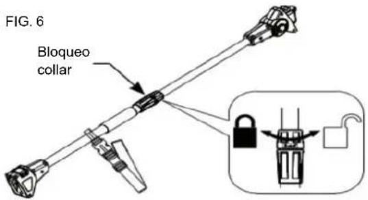 Earthwise CVPS43010 - AJUSTARLATELESCÓPICO (FIG.6) - 2