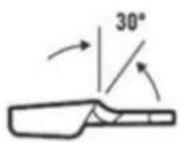 Earthwise CVPS43010 - TOP PLATE FILING ANGLE (Fig. 15) - 1