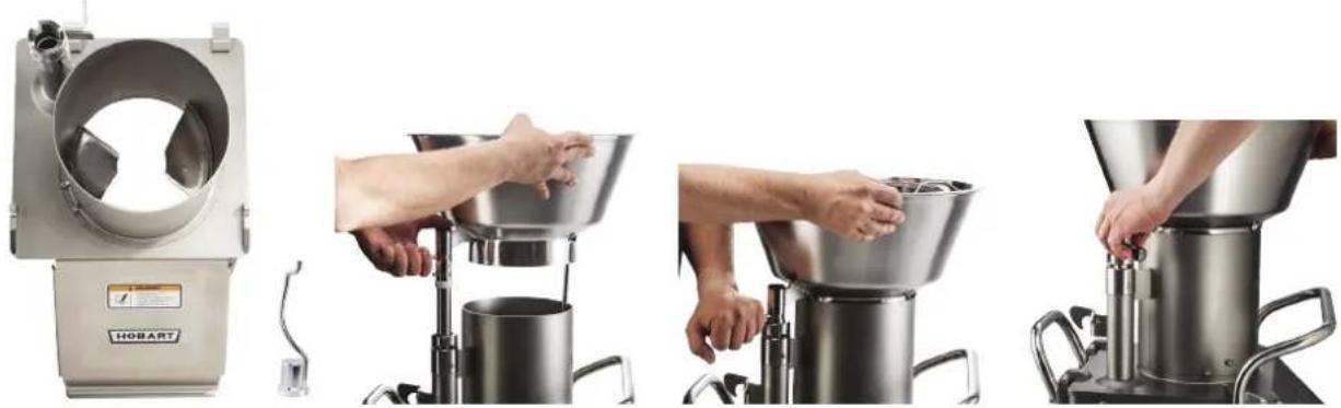 Hobart FP400i - FEED HOPPER ASSEMBLY - 1