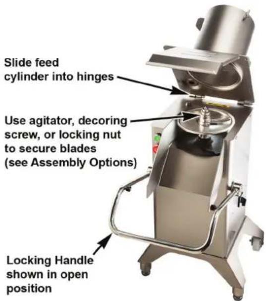 Hobart FP400i - FEED CYLINDER ASSEMBLY - 1