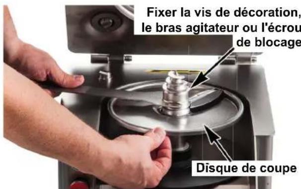 Hobart FP400i - RETRAIT DES OUTILS DE COUPE - 1