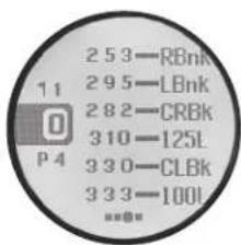 11 0 P 4 2 5 3—RBnk 2 9 5—LBnk 2 8 2—CRBk 3 10—125L 3 3 0—CLBk 3 3 3—100L ***