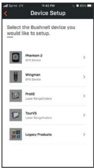 BUSHNELL Ion Edge - CONNESSIONE DI ION EDGE AL DISPOSITIVO MOBILE E ALL'APP BUSHNELL GOLF MOBILE - 1