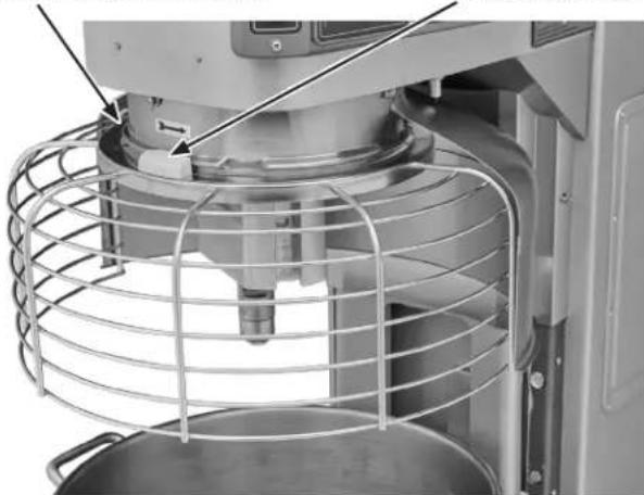 Hobart HL800 - GRILLE DE PROTECTION (fig. 13) - 1