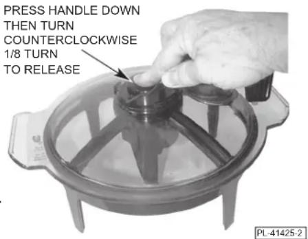 Hobart HCM62 - ⚠ WARNING Switch off and unplug machine power cord before beginning any cleaning procedure. - 1
