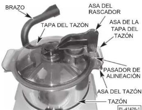 Hobart HCM62 - CONJUNTO DE TAZÓN Y CUCHILLA - 6