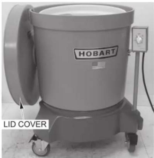 Hobart SDPE - USING THE SALAD DRYER - 3