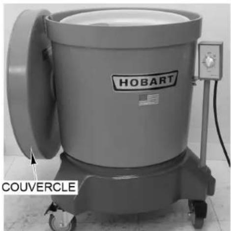 Hobart SDPS - COMMENT UTILISER L'ESSOREUSE À SALADE - 2