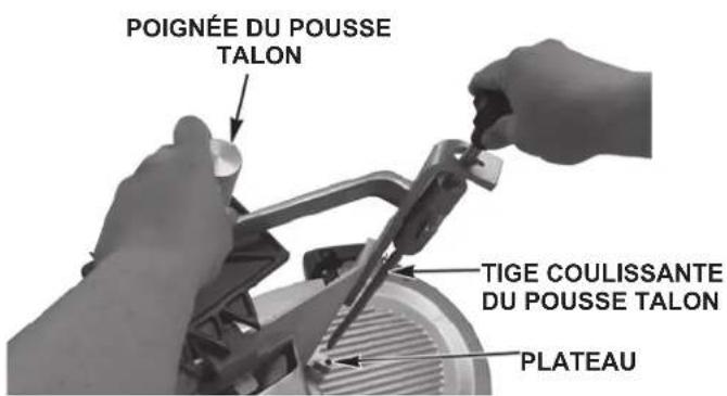 Hobart HS9N - Pousse talon - 2