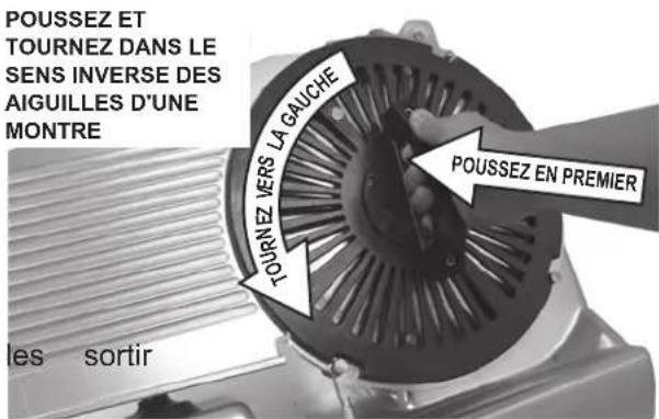 Hobart HS9N - AVERTISSEMENT Le couteau est très tranchant. Prenez toutes les précautions nécessaires si vous travaillez dans la zone du couteau. - 5