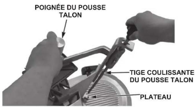 Hobart HS9N - Pousse talon - 1