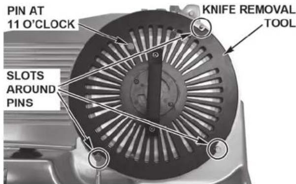 Hobart HS6N - Knife (Removable with Knife Removal Tool) - 2