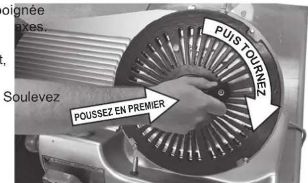 Hobart HS8N - Couteau (amovible avec extracteur) - 3
