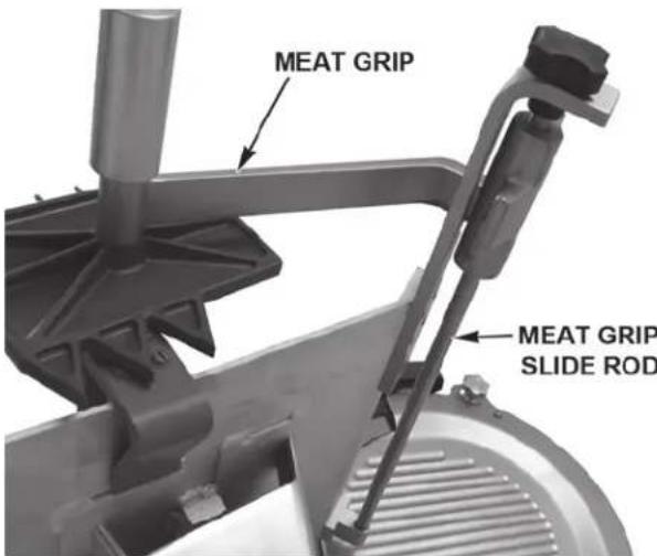 Hobart HS8N - LUBRICATION — MEAT GRIP SLIDE ROD - 1