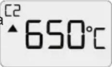 MILWAUKEE 8988-20 - (C2) Selección del nivel máximo de temperatura de funcionamiento - 1