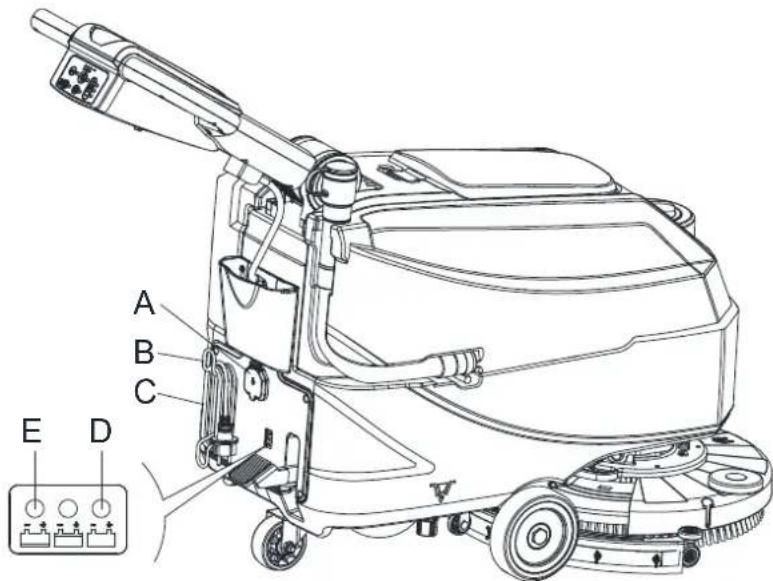 Viper AS4325B - Akumulatoriaus ikrovimas su masinoje sumontuotu akumulatoriaus ikrovikliu - 1