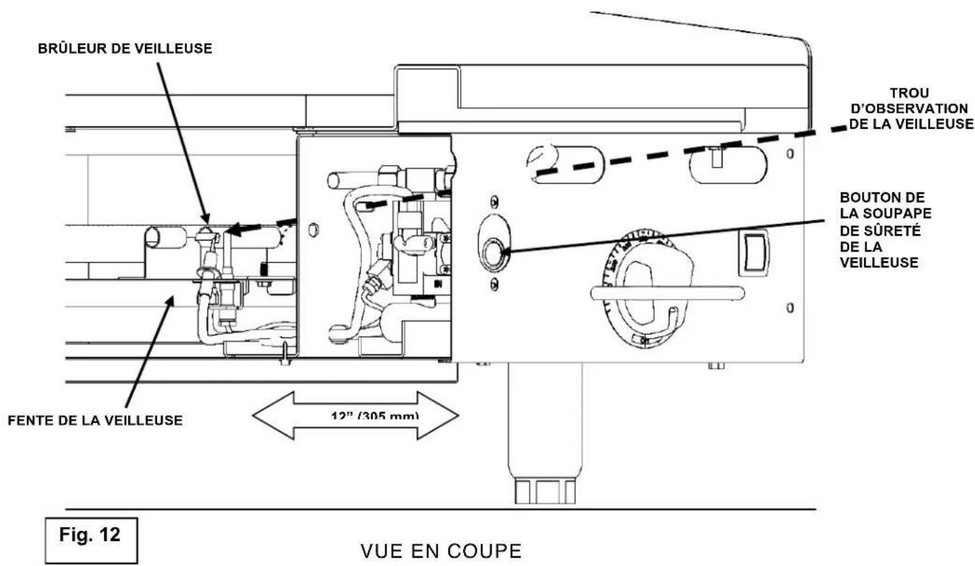 WOLF AGM60 - PROCEDURE D'ALLUMAGE DE LA VEILLEUSE - MODELES MSA ET ASA - 1