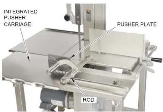Hobart 6801 - PUSHER PLATE — INTEGRATED PUSHER CARRIAGE - 1