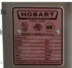 Hobart 6801 - DÉBALLAGE ET ASSEMBLAGE - 1