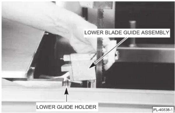 Hobart 6801 - LOWER BLADE GUIDE - 1
