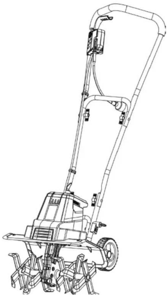 Earthwise TC7012EW - OWNER'S MANUAL Tiller/Cultivator, 12.5 Amp - 1