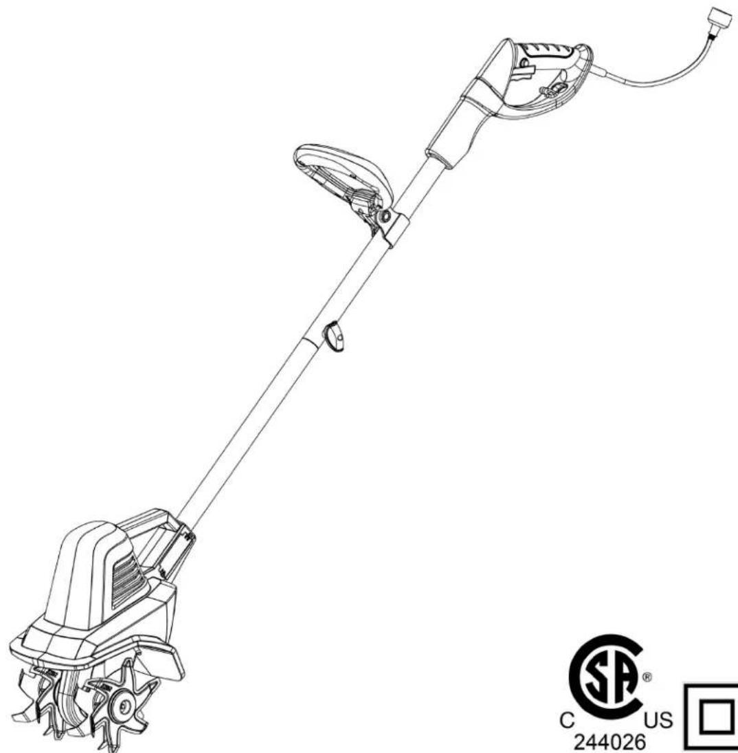 Earthwise TC70025 - MANUAL DEL OPERARIO Rotocultivador - 1