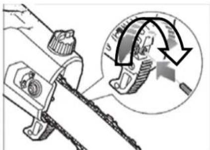 Earthwise PS44008 - INSTALLING/REPLACING THE GUIDE BAR AND CHAIN - 6