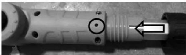 Earthwise PS44008 - POLE AND CUT HEAD ASSEMBLY - 4