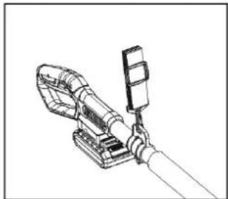 Earthwise LPHT12022 - ATTACHING THE SHOULDER STRAP - 1