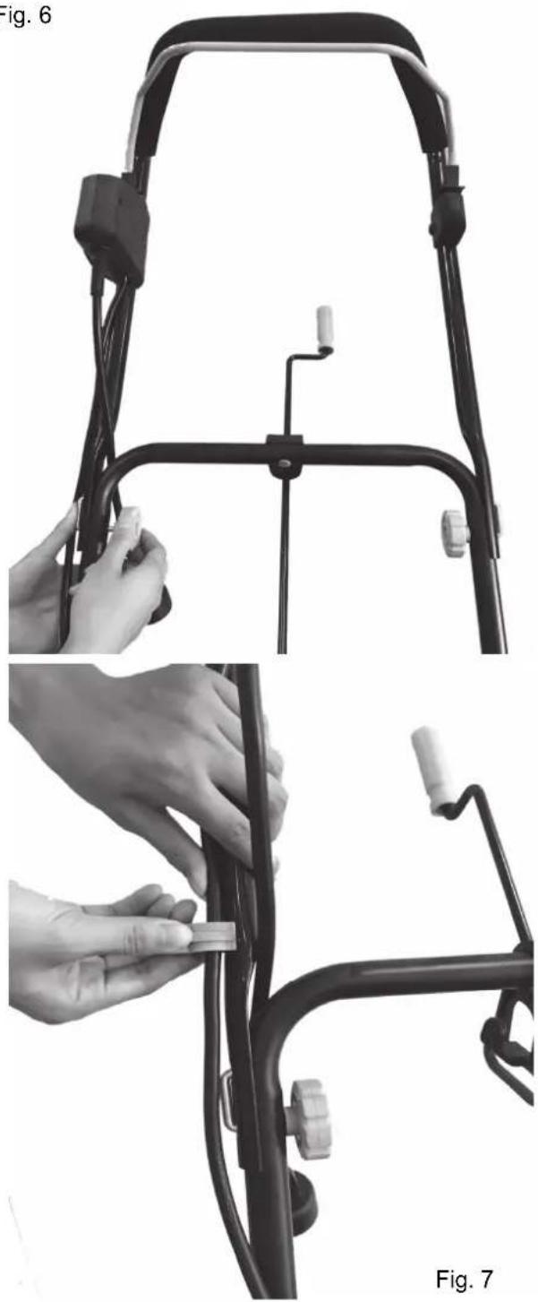 Earthwise SN71018 - INSTALLING UPPER HANDLE - 1