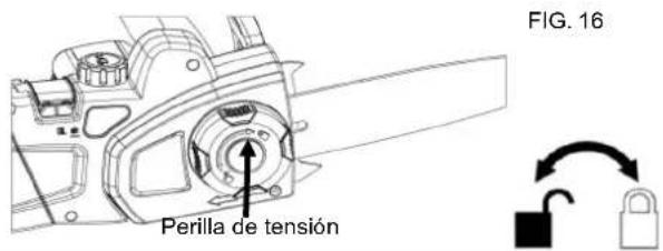Earthwise CVP41810 - INSTALACIÓ N / REEMPLAZO DE LA BARRA GUÍA Y LA CADENA - 6