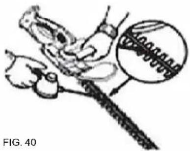 Earthwise CVP41810 - SYSTÈ ME DE LUBRIFICATION POUR TAILLE-HAIE À MANCHE/TAILLE-HAIE (Fig. 40) - 1
