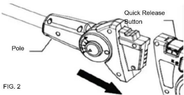 Earthwise CVP41810 - CONVERTING FROM CHAIN SAW TO POLE SAW - 2